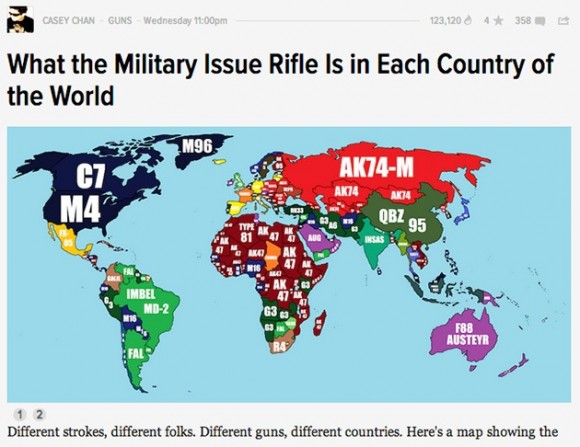 mapa venta armas