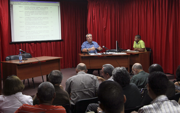 Juan Carlos Alfonso Fraga Director Nacional del Censo de Población y Viviendas. Foto: Ismael Francisco/Cubadebate.