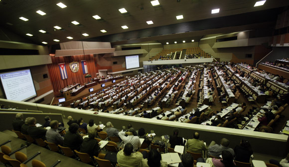 Sesión Plenaria Asamblea Nacional. Foto: Ismael Francisco/Cubadebate.