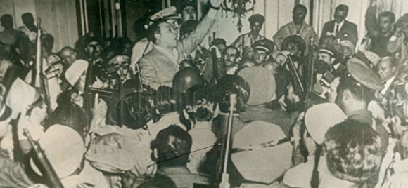 El golpe de Estado del 10 de marzo de 1952, dirigido por Batista, violentó el orden constitucional en Cuba. Autor: Juventud Rebelde