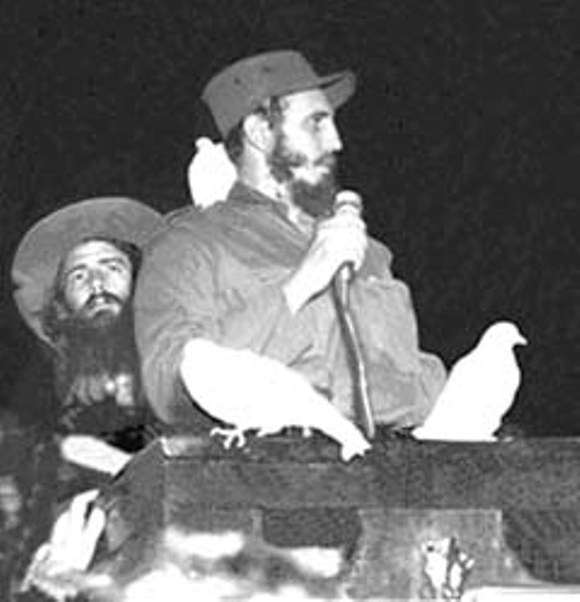 Fidel y Camilo en Ciudad Libertad, el 8 de enero de 1959