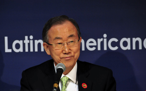 Ban Ki-moon en conference de prensa. Foto: Ladyrene Pérez/ Cubadebate
