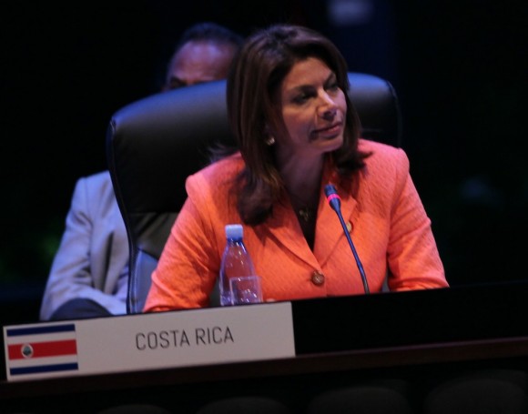 Laura Chinchilla, presidenta de Costa Rica. Foto: Ismael Francisco/ Cubadebate