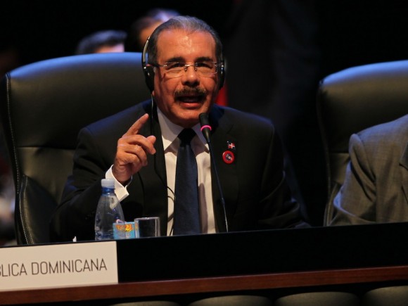 Danilo Medina, presidente de República Dominicana. Foto: Ismael Francisco/ Cubadebate
