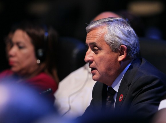 Otto Pérez Molina, Presidente de Guatemala. Foto: Ismael Francisco/ Cubadebate