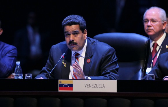 Maduro interviene en la segunda sesión de la Cumbre de CELAC. Foto: Ismael Francisco/ Cubadebate