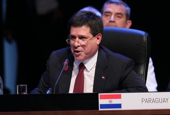 El Presidente de Paraguay, Horacio Cartes. Foto: Ismael Francisco/ Cubadebate