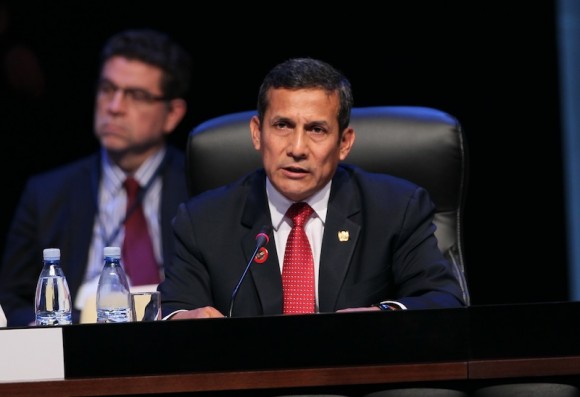 Ollanta Humala, Presidente de Perú. Foto: Ismael Francisco/ Cuba