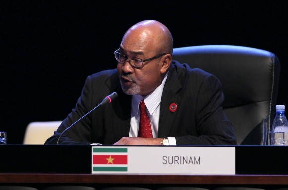 Desiré Delano Bouterse, Presidente de la República de Surinam. Foto: Ismael Francisco/ Cubadebate