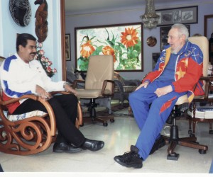 Fidel Castro y Nicolás Maduro. Foto: Archivo de Cubadebate / Estudios Revolución