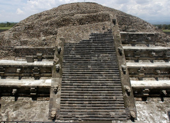 Templo de Quetzalcoatl. Foto: Sergio Gómez.