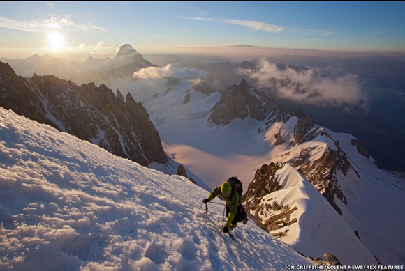 imágenes de la montaña Aiguille du Midi, en el macizo de Mont Blanc 7