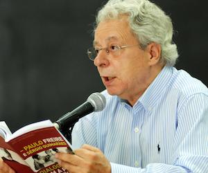 El teólogo brasileño, Frei Betto, ofreció una conferencia magistral. Foto: Oriol de la Cruz/ AIN