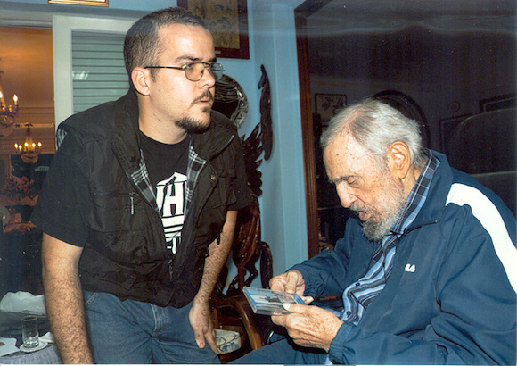 Encuentro de Fidel Castro con Randy Perdomo1234