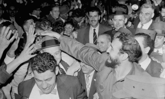 Fidel Castro en Washington.