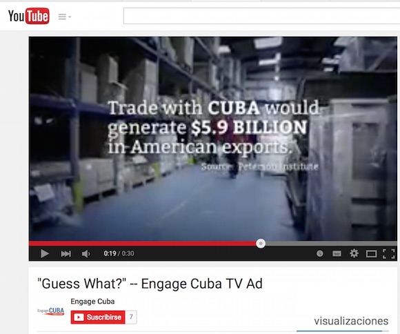 engage Cuba campaign & # xF1; to
