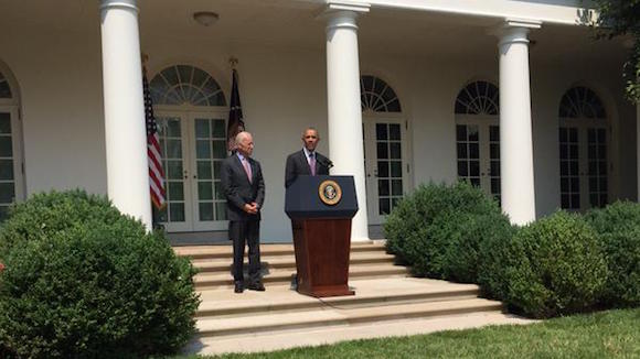 Barack Obama y Biden. Foto: Casa Blanca