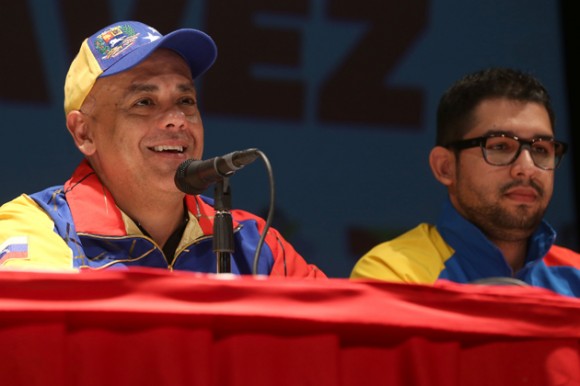 El jefe del comando nacional de Campaña Bolívar-Chávez, Jorge Rodríguez, informó que llegaron a mas 8.000.000 de patrulleros y patrulleras conformadas para las próximas elecciones.