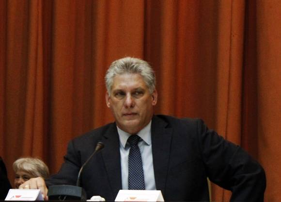 Cuban First Vice-President Miguel Diaz-Canel.