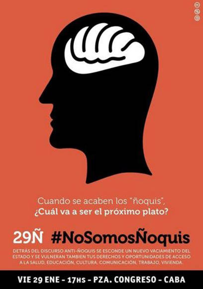 No somos Ñoquis-Argentina-Macri