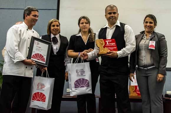 Premiados en el VIII Festival Internacional Varadero Gourmet 2016. Premiados en el 8vo. Foto: Abel Padrón Padilla/ ACN.