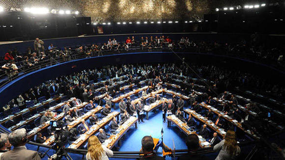 Senado de Brasil Foto: Tomada de cambioweb.com (Archivo)