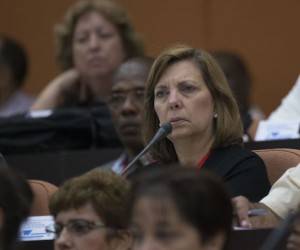 Josefina Vidal, directora general de Estados Unidos  en la Cancillería cubana. Foto: Ismael Francisco/ Cubadebate
