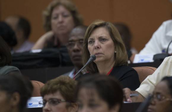 Josefina Vidal, directora general de Estados Unidos  en la Cancillería cubana. Foto: Ismael Francisco/ Cubadebate