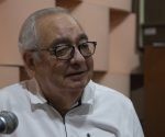 Raúl Roa Kourí en la grabación de este podcast. Foto: Ladyrene Pérez/ Cubadebate