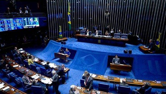 El Senado Brasileño votó a favor de la destitución de Dilma Rousseff. Foto: Archivo.