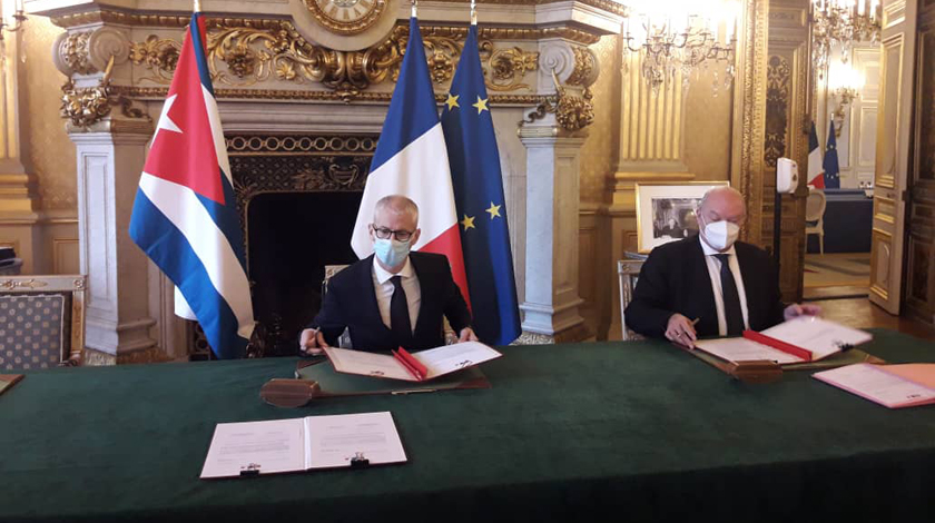 Cuba et la France signent un accord de coopération d’un montant de 31,2 millions d’euros